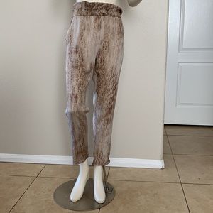BOA PRINT SILK PANTS 6/8